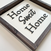 Cuadro 3D Home Sweet Home 30x30 cm