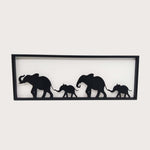 Cuadro Familia Elefantes