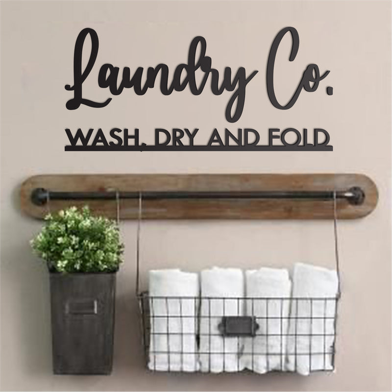 Laundry Co. WASH, DRY AND FOLD