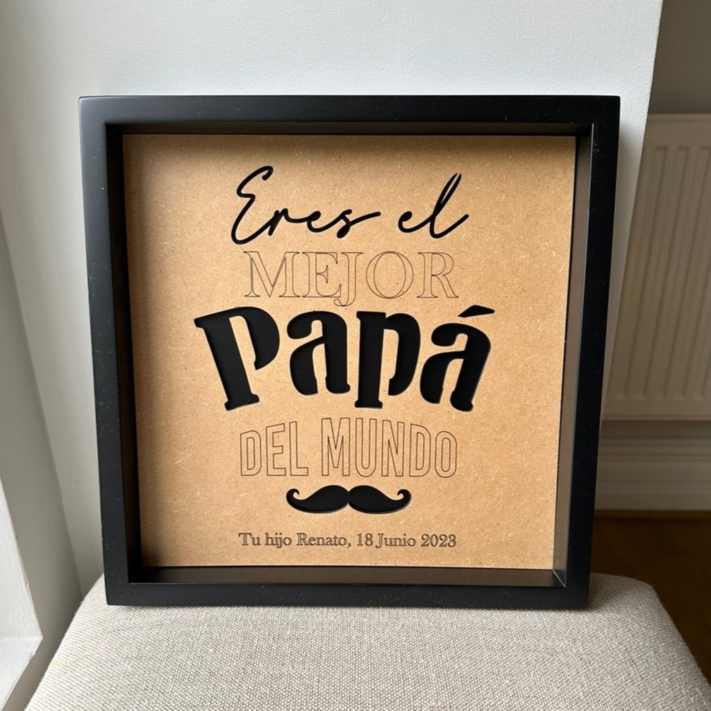 Cuadro personalizado Mamá & Papá - Personal Gift